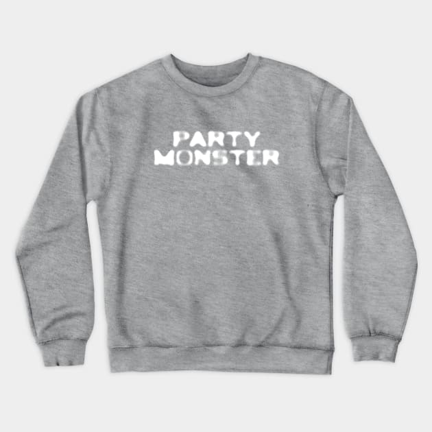 Party Monster - Y2K Vibes Crewneck Sweatshirt by The90sMall